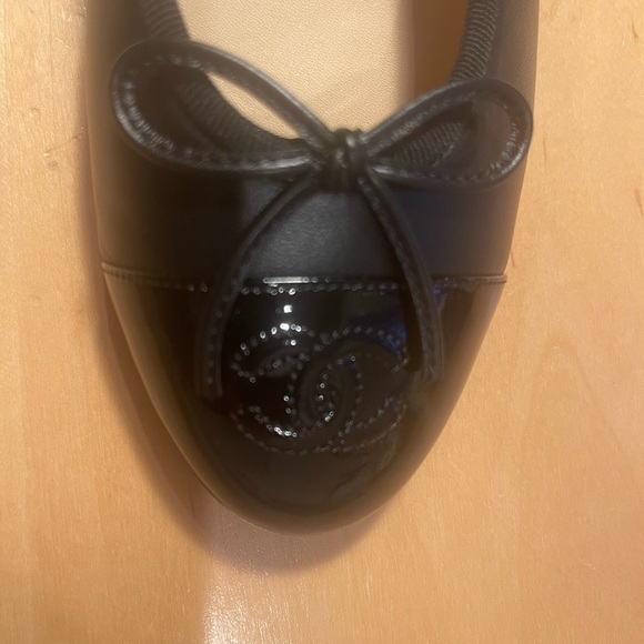 Black, Chanel ballet flats size 39 - Picture 1 of 6